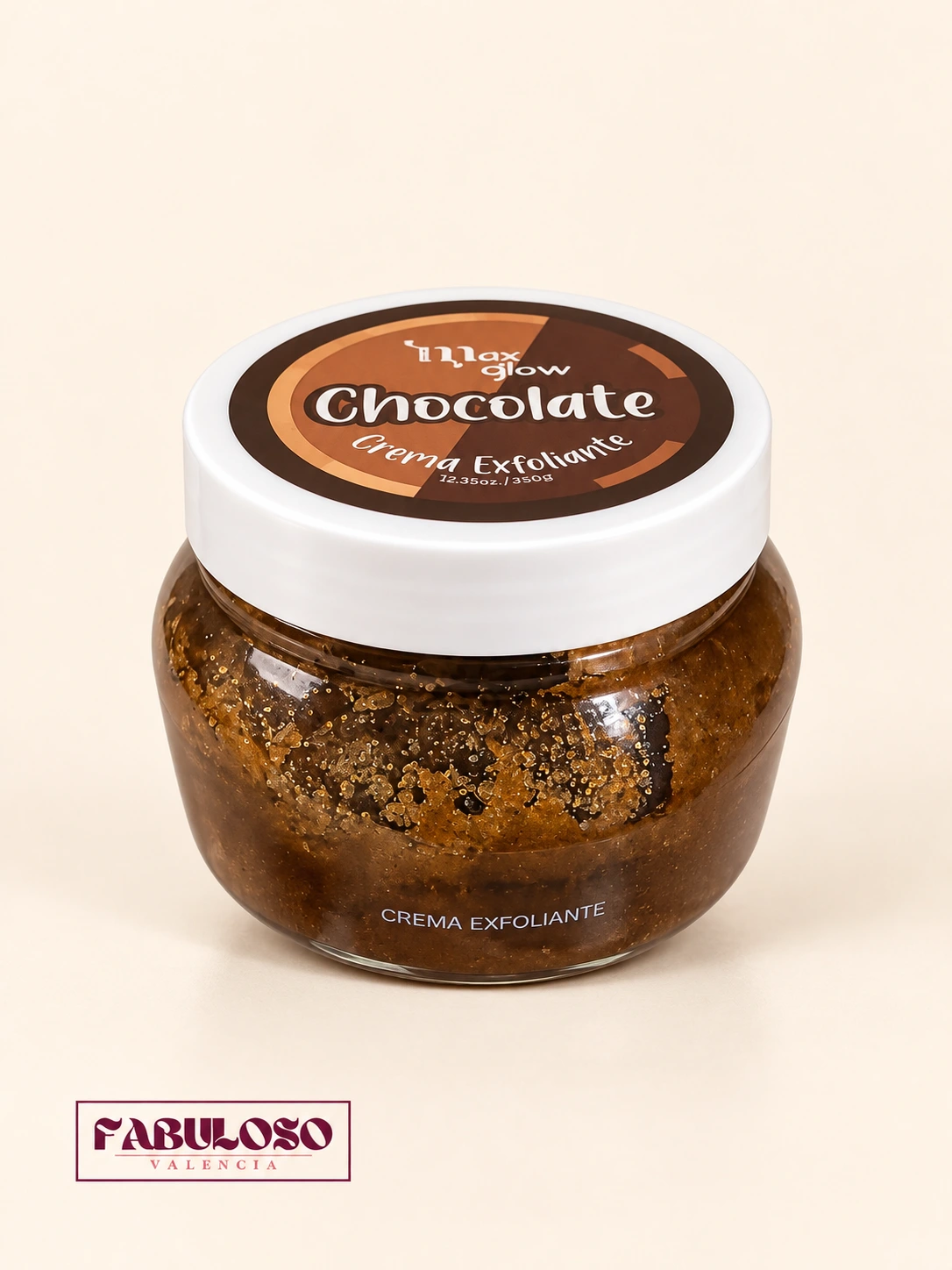 Exfoliante de chocolate Maxglow