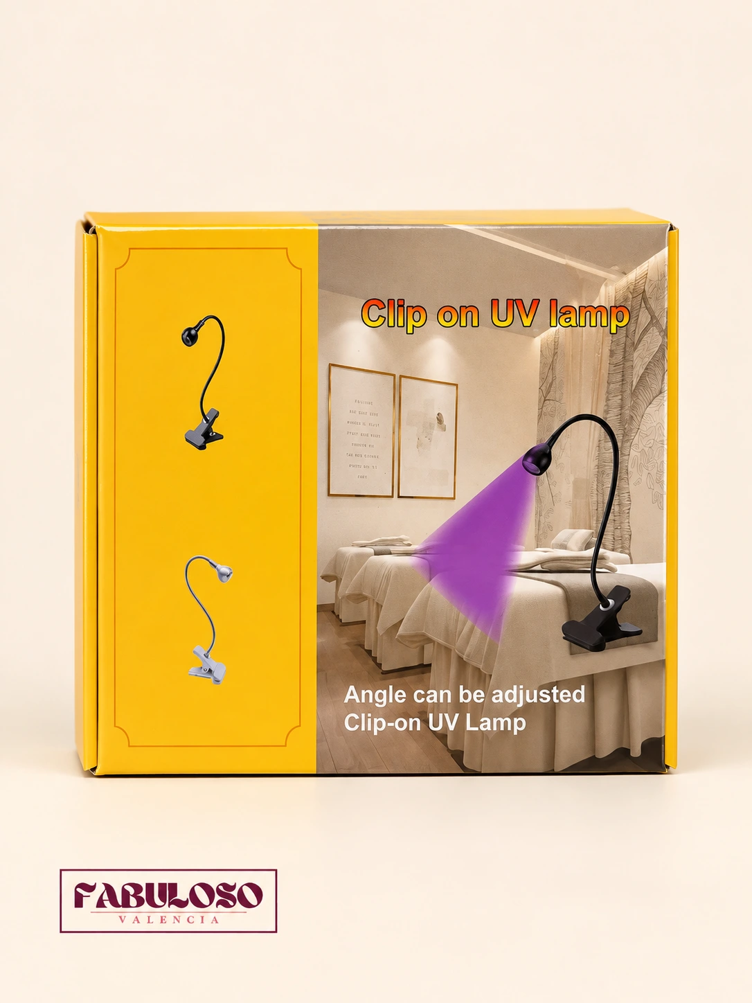 Lampara de mesa gancho maxglow