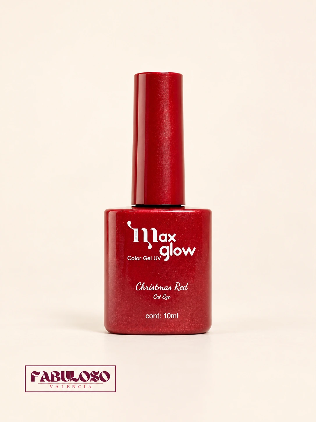 Esmalte Christmas Red Cat Eye MaxGlow