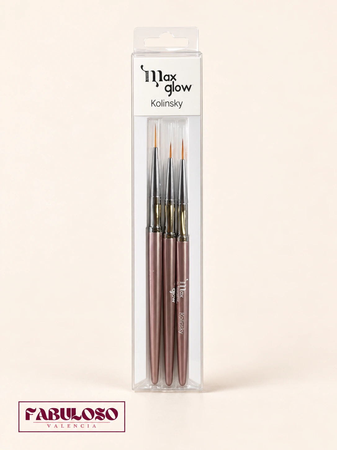 Pincel liner x3 maxglow