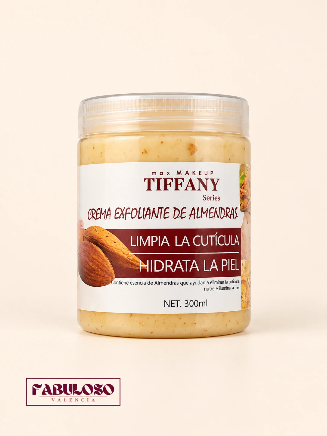 Exfoliante de almendra Tiffany