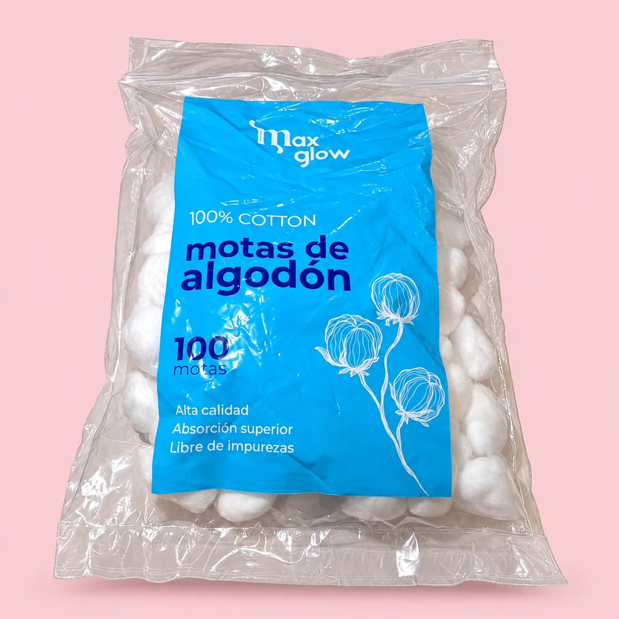 Motas de algodón Maxglow
