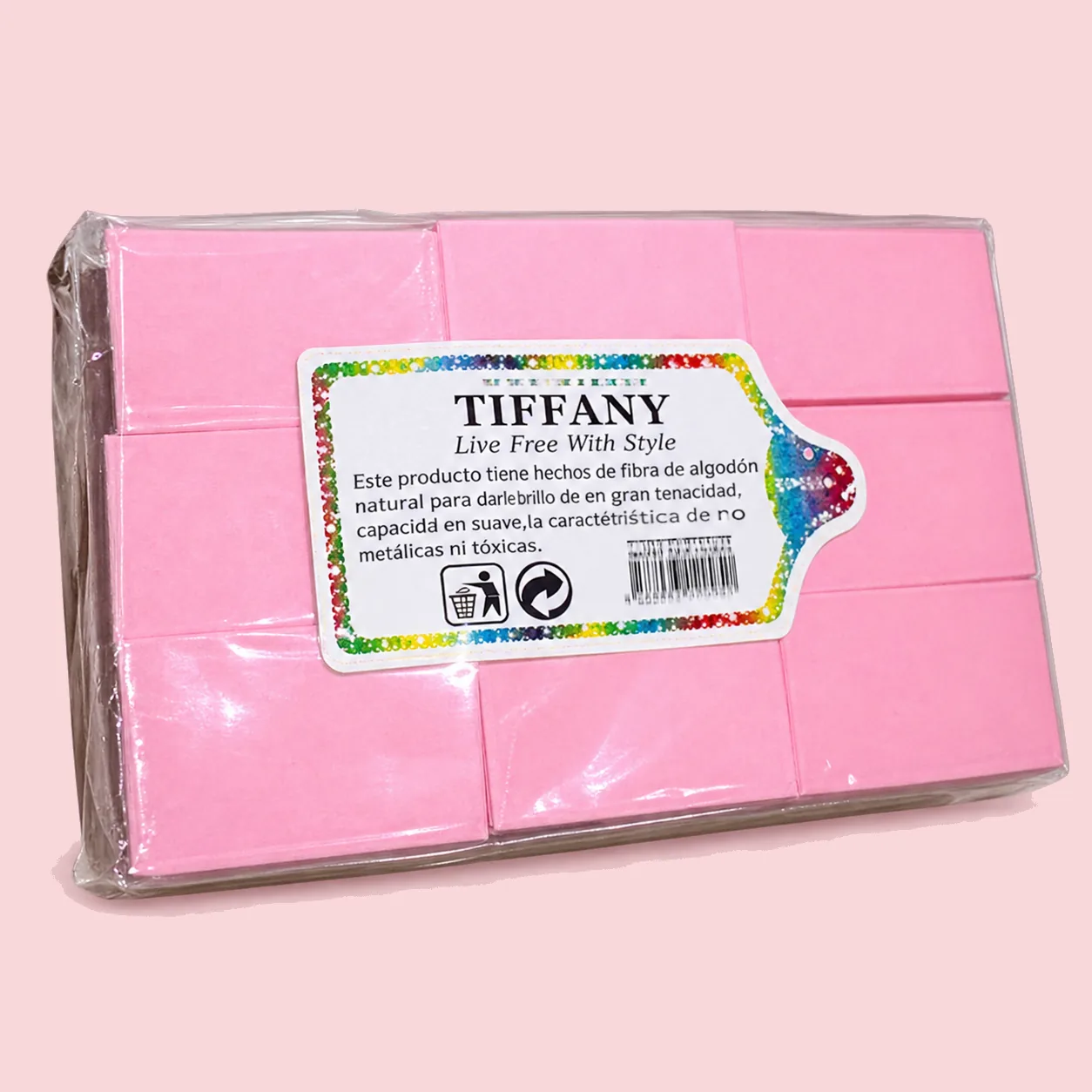 Algodon gasa de uñas Tiffany