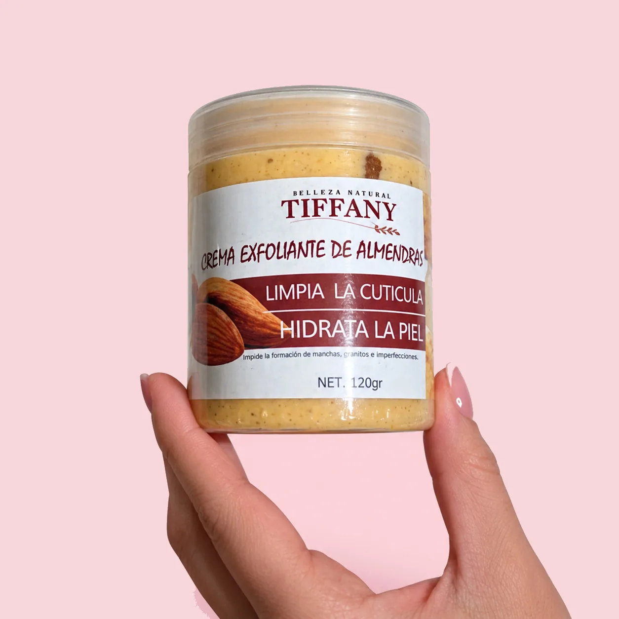 Exfoliante de almendra Tiffany